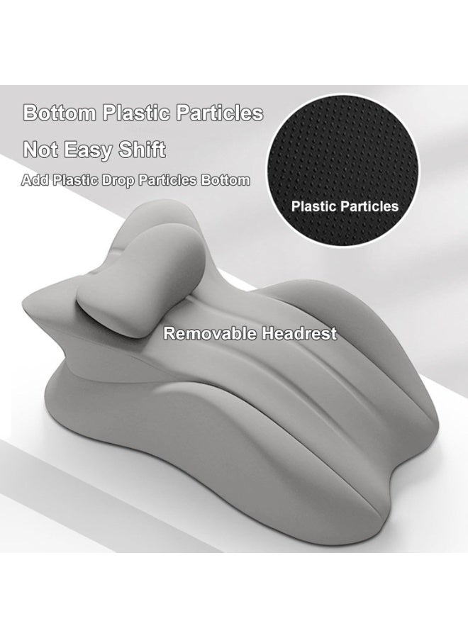 DUNISO Memory Foam Ergonomic Wedge Pillow,Prone Pillow for Sleeping,Bed Pillow for Sitting Up,Reading Pillow in Bed,with Removable Cover,Anti Slip, Comfortable and Durable,for Sitting Up, Back, Neck, and Leg Pain Relief - Image 5